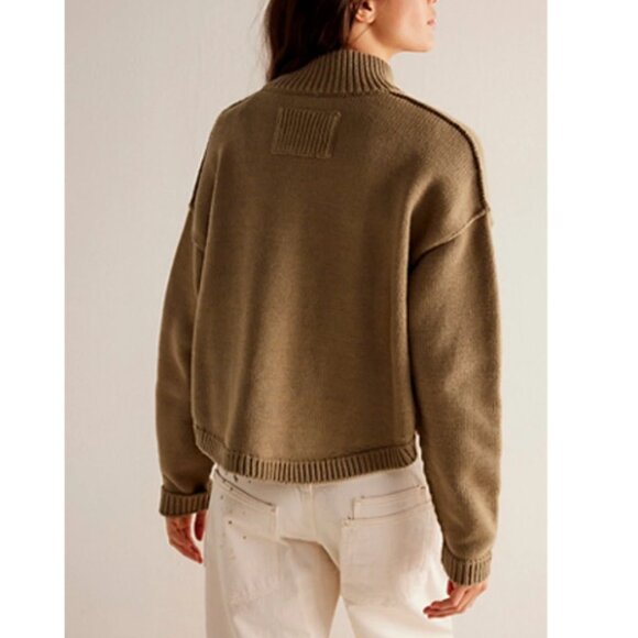 We The Free On The Isle Cardi Cardigan in Brown Size XS NWT $168 - Picture 3 of 5